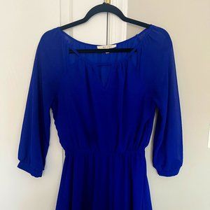 Blue Cocktail Dress